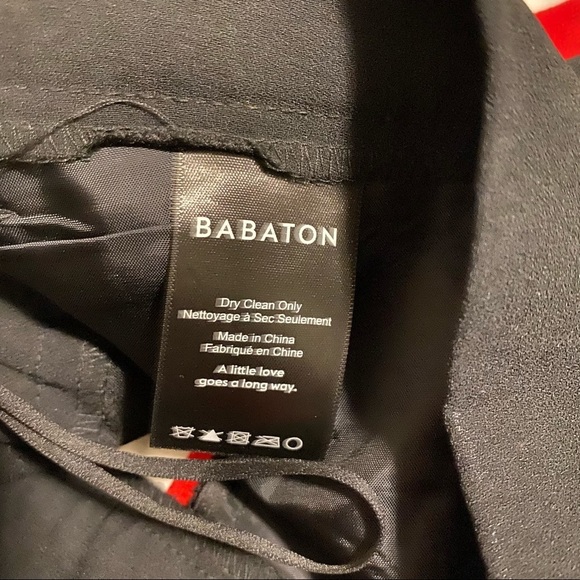 Babaton Black and Red Ankle Pants - Picture 8 of 10